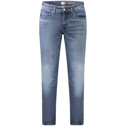 Tommy Hilfiger Blue Cotton Men Jeans Tommy Hilfiger