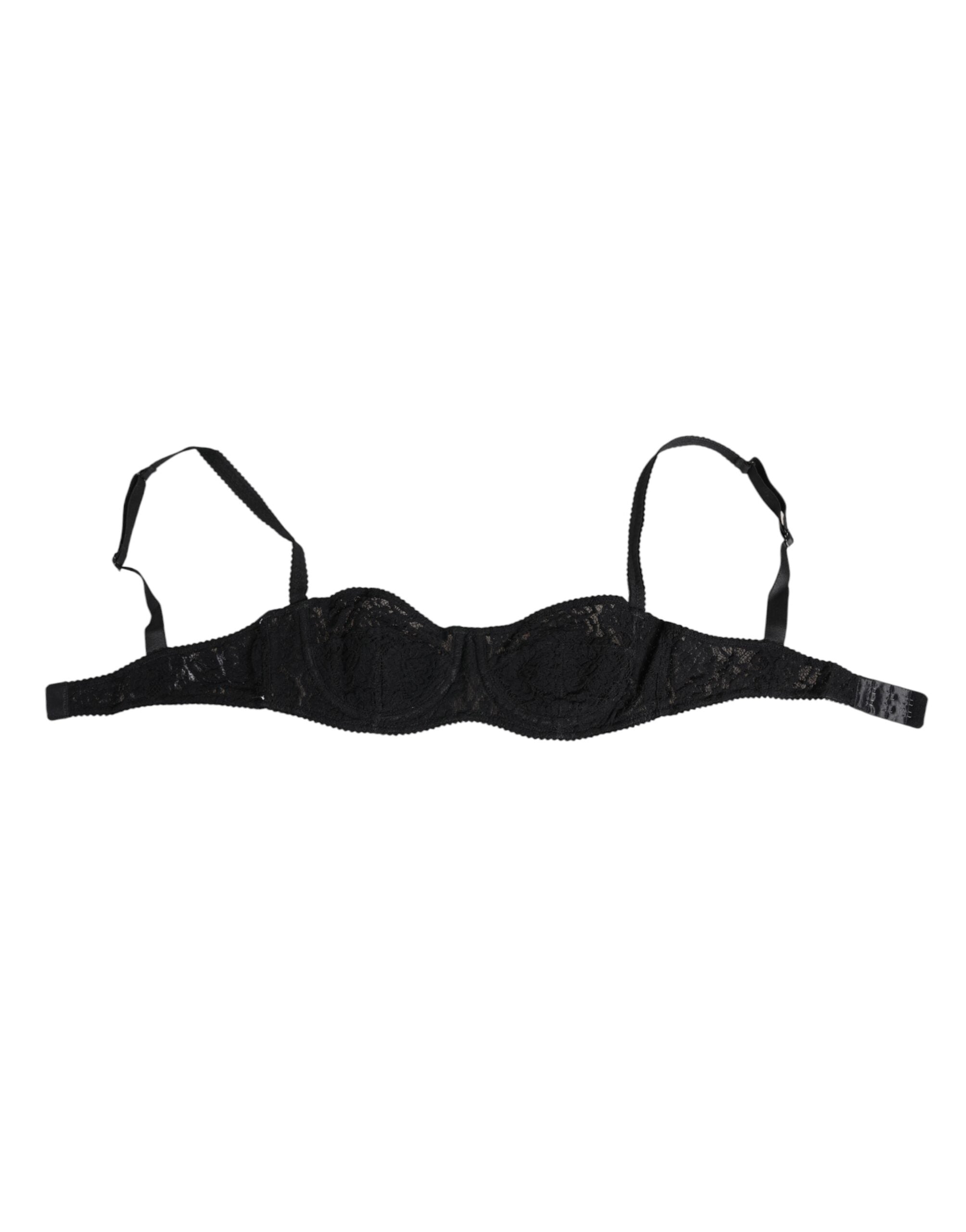 Dolce & Gabbana Black Lace Underwire Bra Lingerie Underwear Dolce & Gabbana