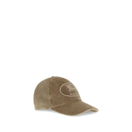 Burberry Beige Cotton Cap (Baseball Hat) Burberry