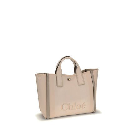 Chloé Beige Cotton Handbag Chloé