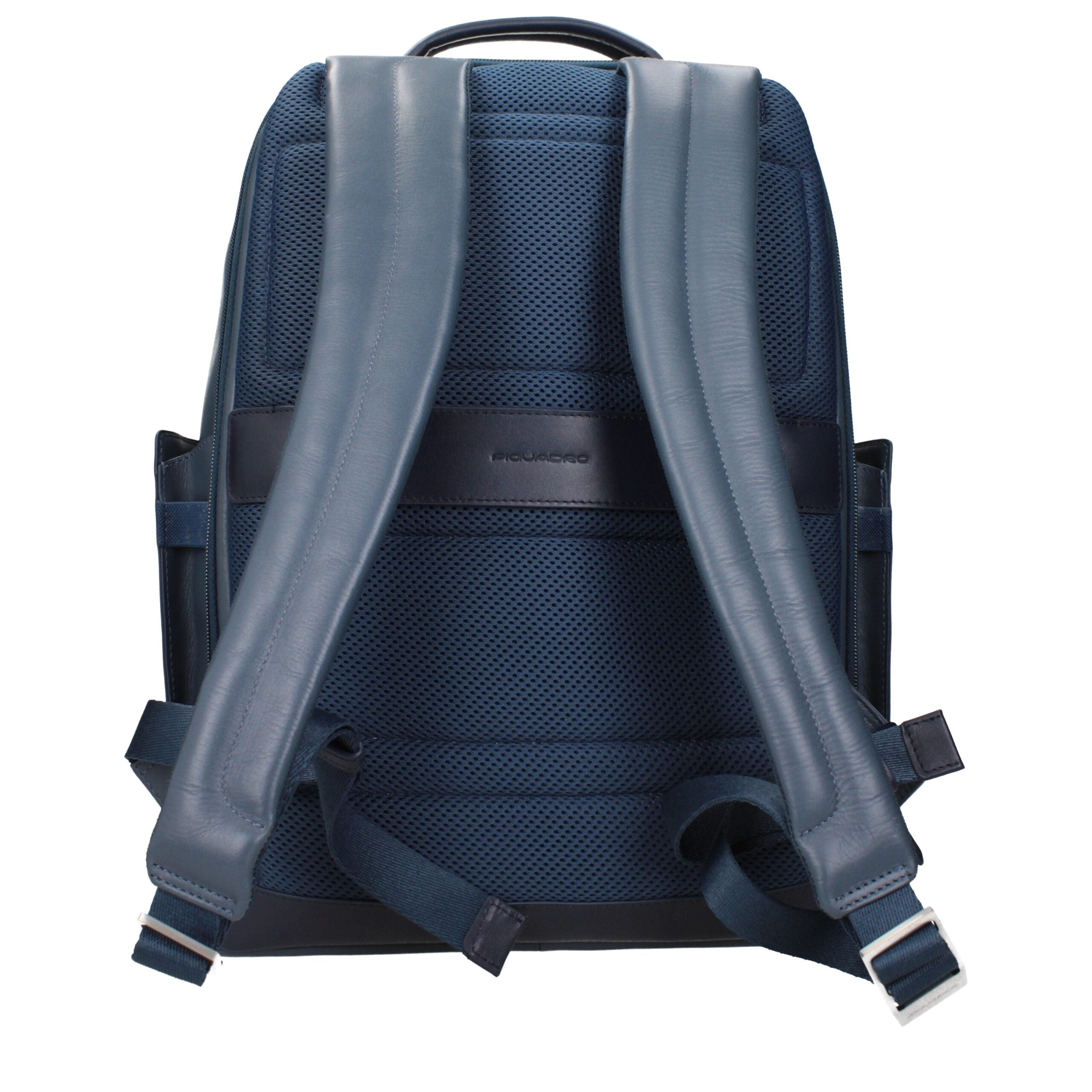 Piquadro Blue Leather Backpack Piquadro