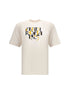Fendi White Cotton T-Shirt Fendi