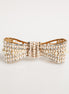 Dolce & Gabbana Gold Brass Glas Crystal Faux Pearl Embellished Brooch Dolce & Gabbana