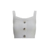 Balmain White Polyamide Top Balmain