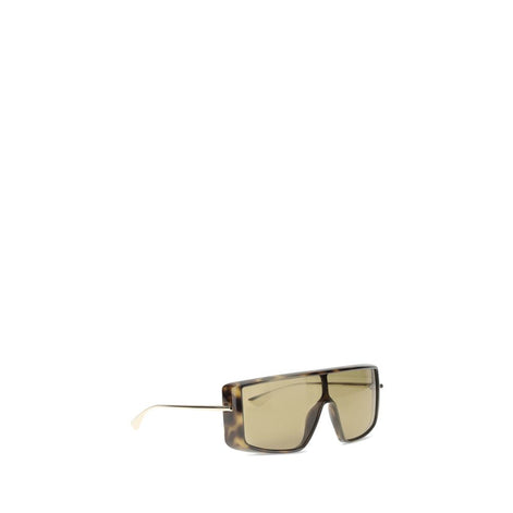 Alexander McQueen Brown Acetate Sunglasses Alexander McQueen