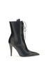 Alexander McQueen Black Calf Leather Bos Taurus Lace-Up Boots Alexander McQueen