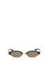Alexander McQueen Brown Acetate Sunglasses Alexander McQueen