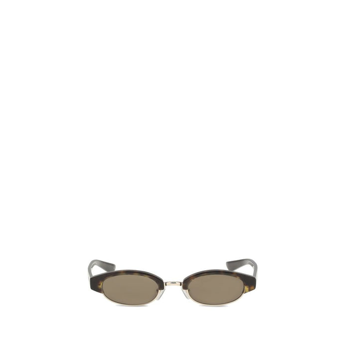 Alexander McQueen Brown Acetate Sunglasses Alexander McQueen