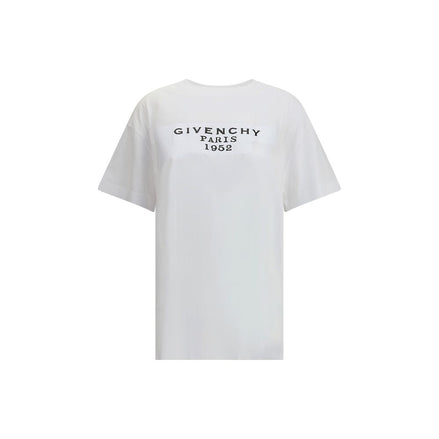 Givenchy Boxy cotton T-shirt with givenchy tape print Givenchy