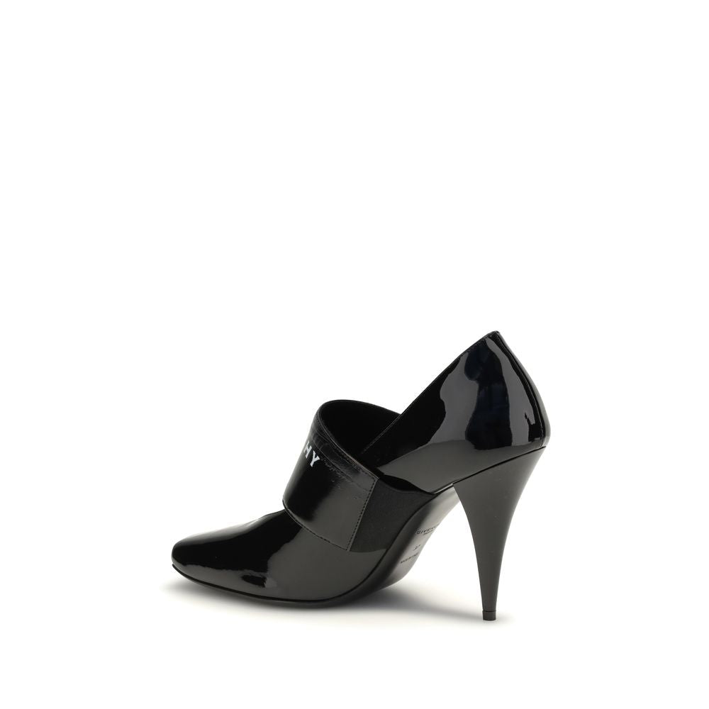 Givenchy Black Calf Leather Bos Taurus High Heel Pumps Givenchy