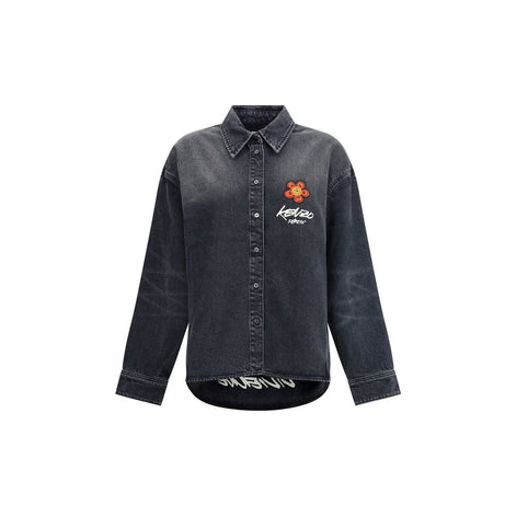 Kenzo Black Denim Shirt Kenzo