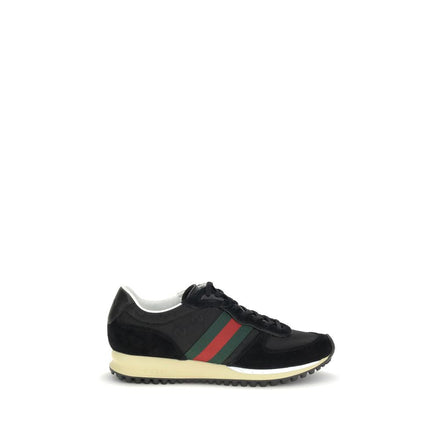 Gucci Black Polyamide Athletic Sneakers Gucci