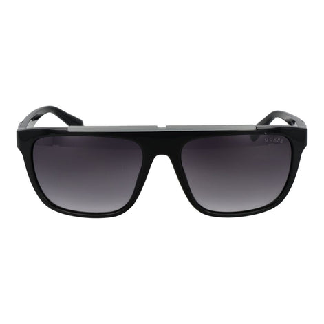 Guess Black Stainless Steel Sunglasses Guess
