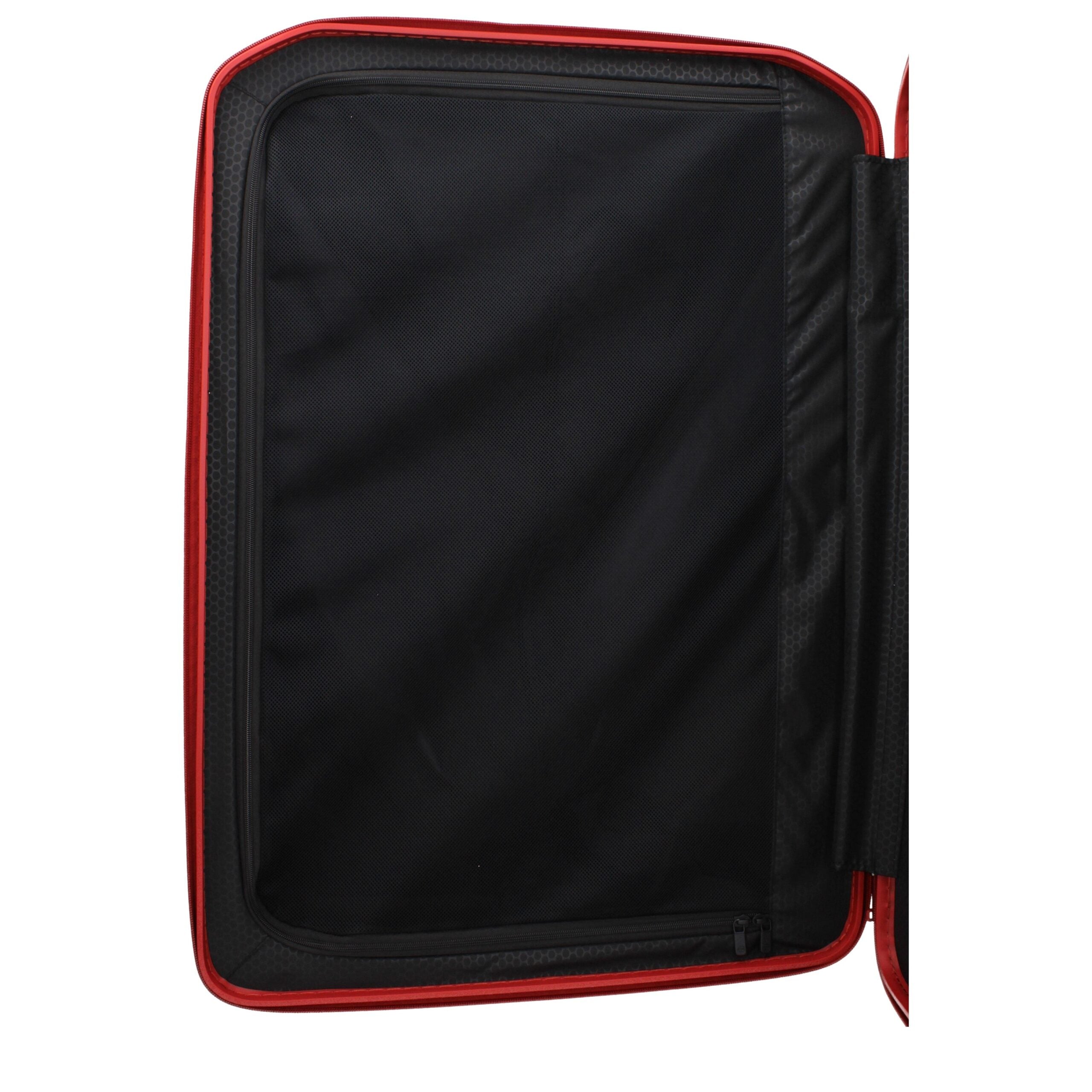Piquadro Red Polycarbonate Luggage And Travel Piquadro