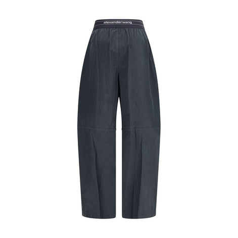 Alexander Wang Black Cotton Casual Pants Alexander Wang