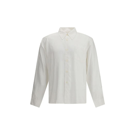 Our Legacy White Tencel Dress Shirt Our Legacy