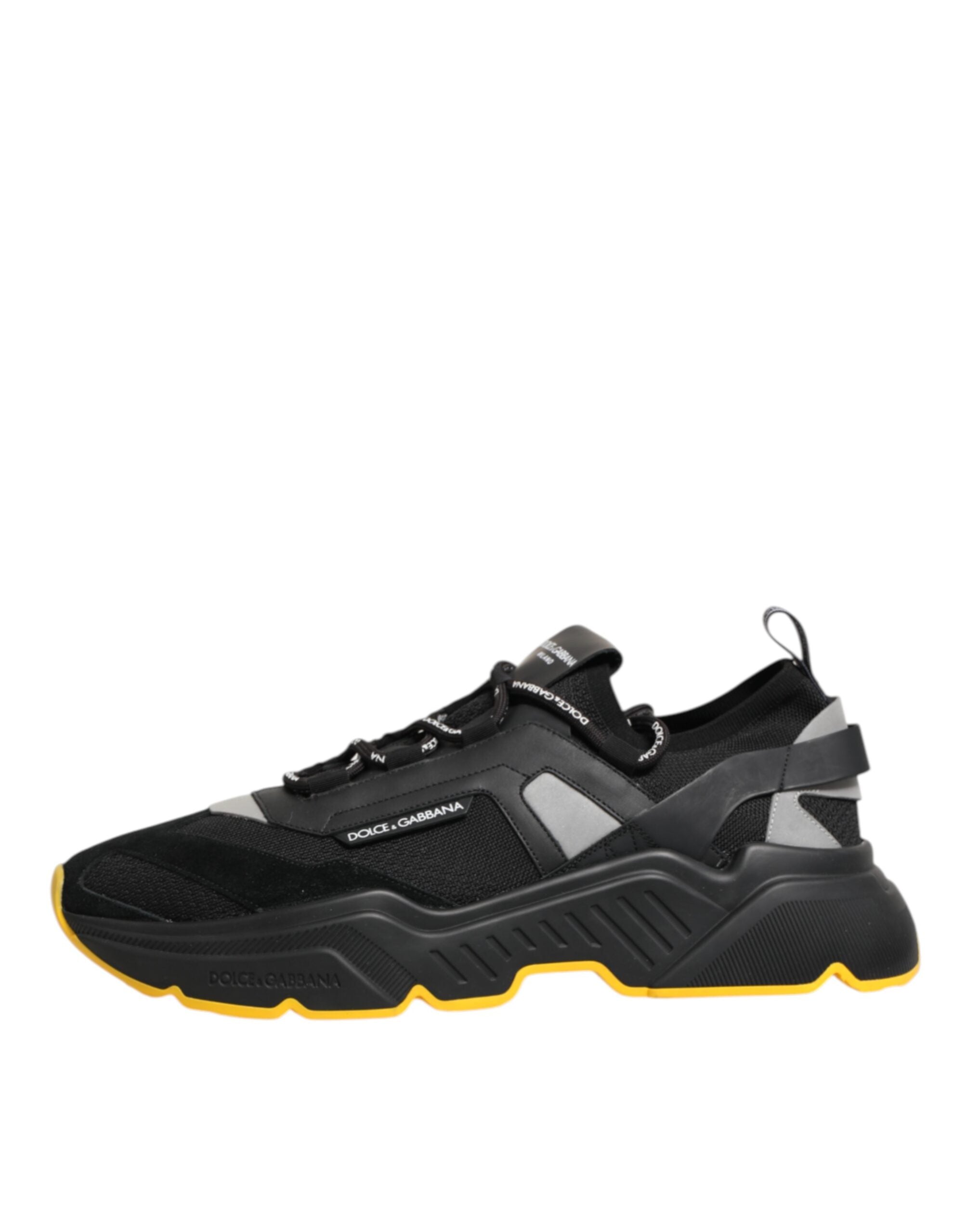 Dolce & Gabbana Black Daymaster Low Top Men Sneakers Shoes Dolce & Gabbana