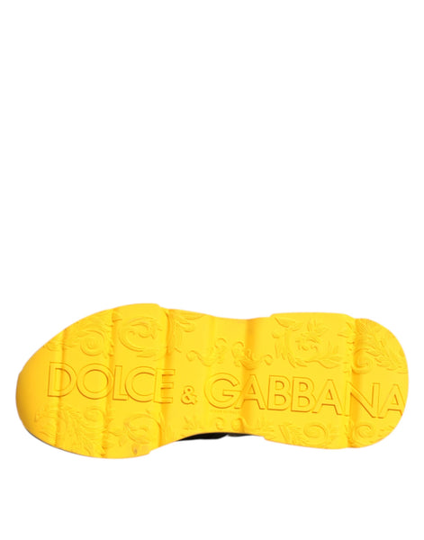 Dolce & Gabbana Black Daymaster Low Top Men Sneakers Shoes Dolce & Gabbana