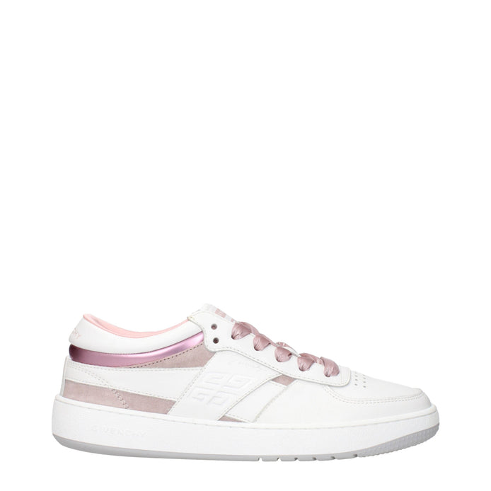 Givenchy White Leather Low Top Sneakers Givenchy