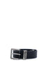 Armani Exchange Black Leather Regular Belt Armani Exchange