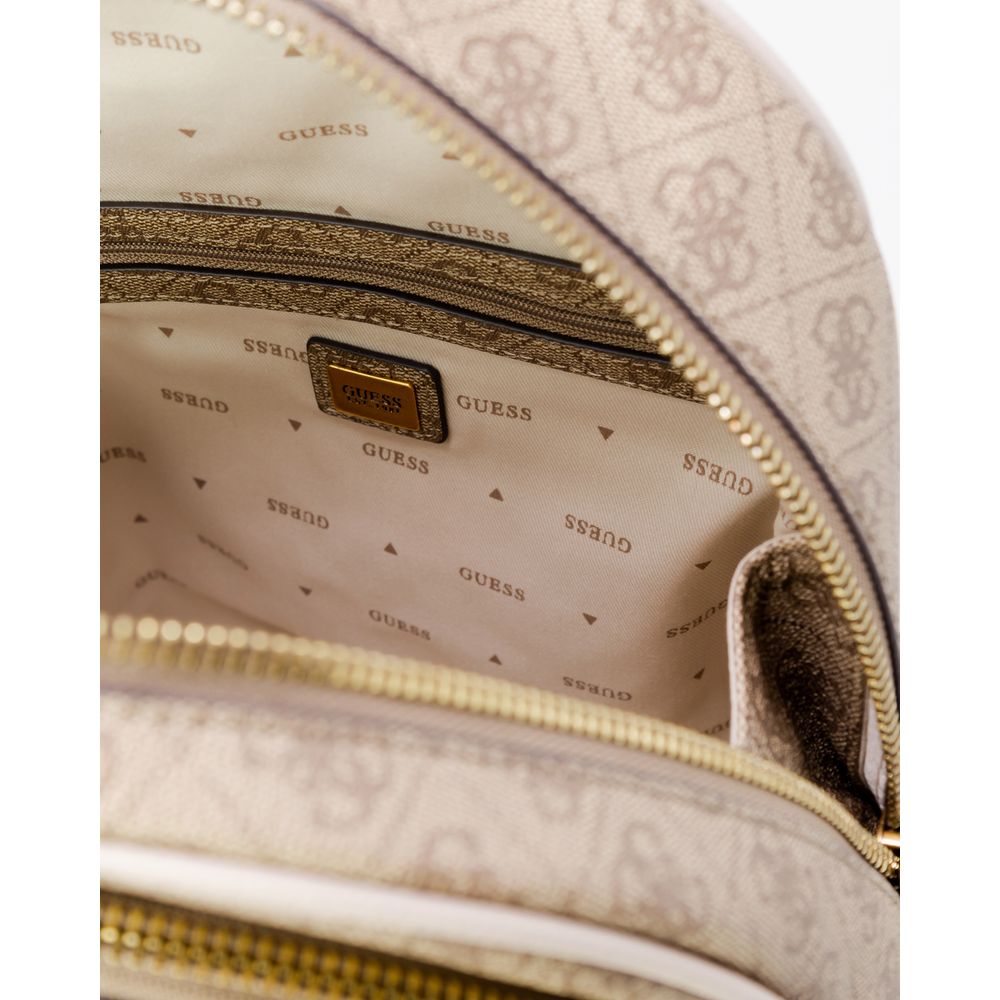 Guess Brown Polyethylene Backpack Guess