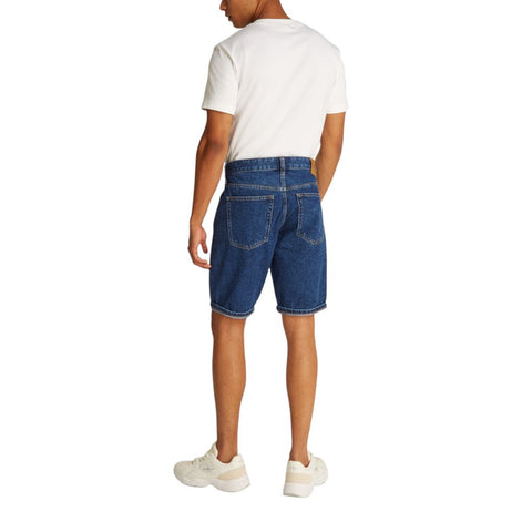 Calvin Klein Jeans Blue Cotton Bermuda Shorts Calvin Klein Jeans