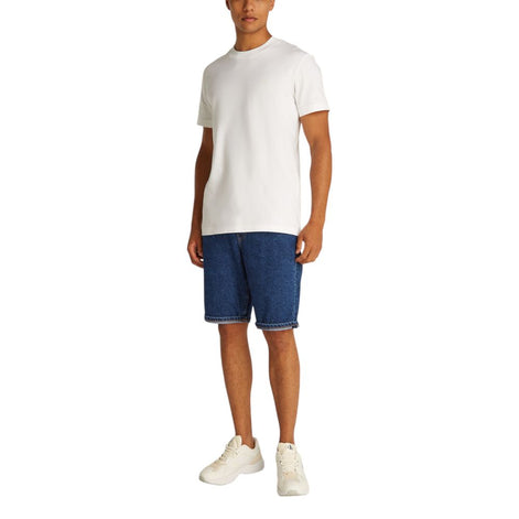 Calvin Klein Jeans Blue Cotton Bermuda Shorts Calvin Klein Jeans
