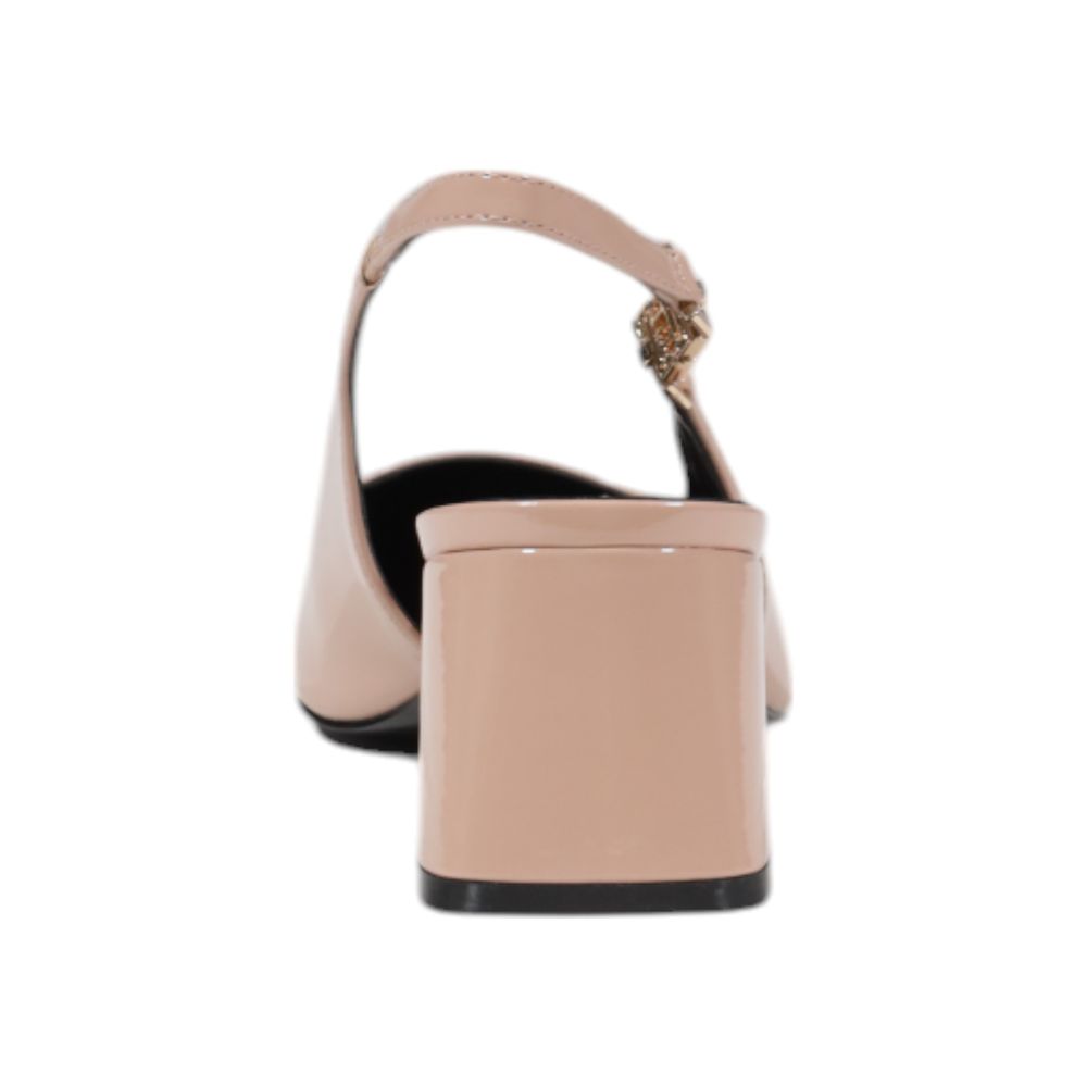 Guess Pink Polyethylene Platform Sandals Guess