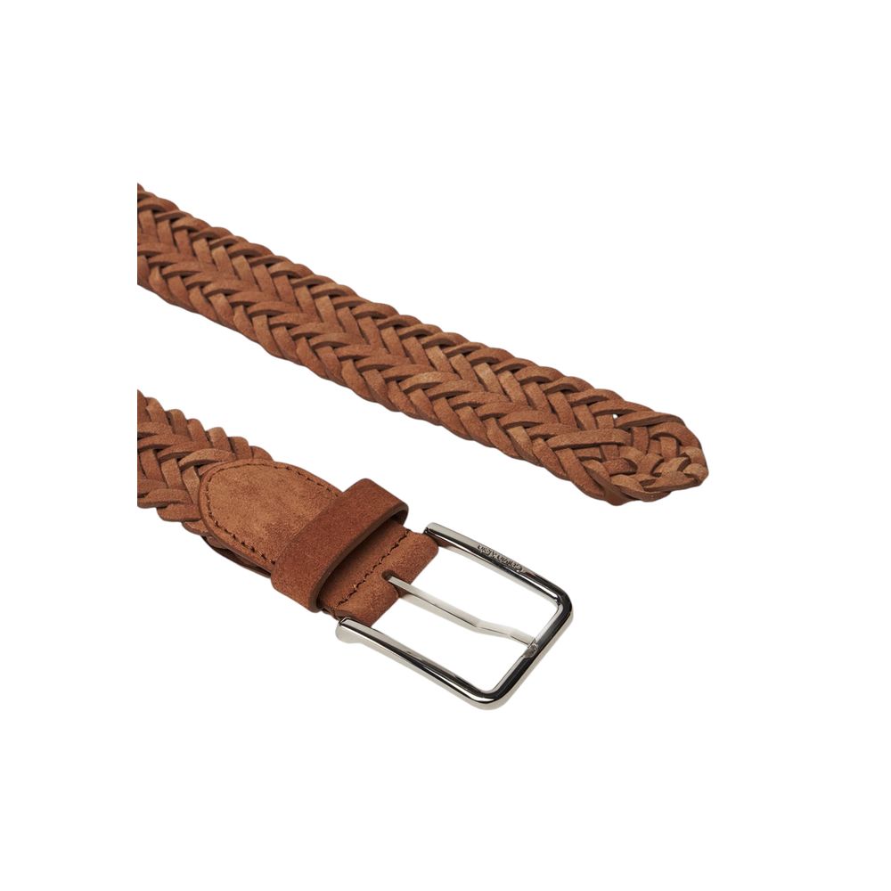 Calvin Klein Brown Leather Regular Belt Calvin Klein