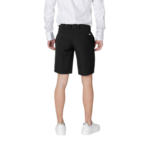 Armani Exchange Black Polyamide Bermuda Shorts Armani Exchange
