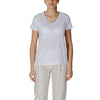T-shirt blanc en coton Armani Exchange