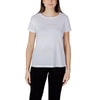 T-shirt blanc en coton Armani Exchange