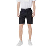 Hugo Boss Black Cotton Bermuda Shorts Hugo Boss
