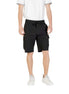 Hugo Boss Black Polyester Bermuda Shorts Hugo Boss