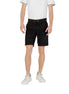 Hugo Boss Black Cotton Bermuda Shorts Hugo Boss