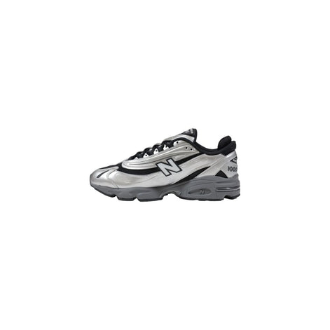 New Balance Silver Synthetic Athletic Sneakers New Balance