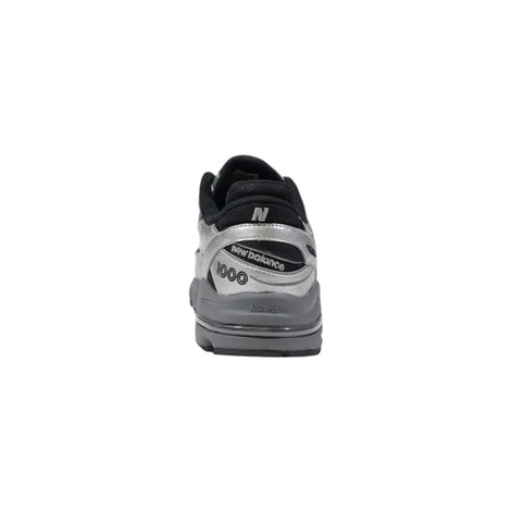 New Balance Silver Synthetic Athletic Sneakers New Balance