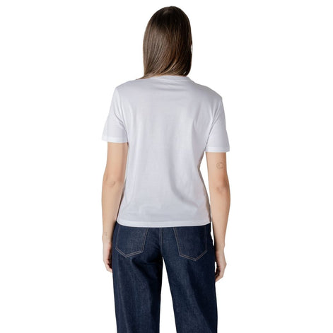 T-shirt blanc en coton Calvin Klein Jeans