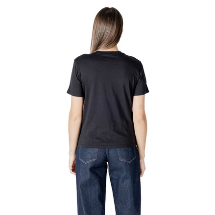 Calvin Klein Jeans Black Cotton T-Shirt Calvin Klein Jeans