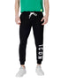 Icon Black Cotton Joggers (Workout Pants) Icon