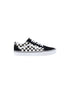 Vans Black And White Fabric Low Top Sneakers Vans