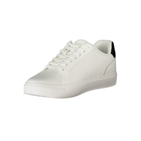 Calvin Klein White Leather Men Sneaker Calvin Klein