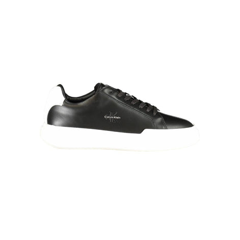 Calvin Klein Black Leather Men's Sneaker Calvin Klein