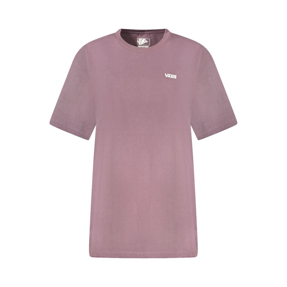 Vans Purple Cotton Women T-Shirt Vans