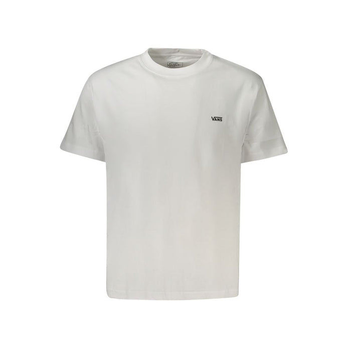 Vans White Cotton Men T-Shirt Vans