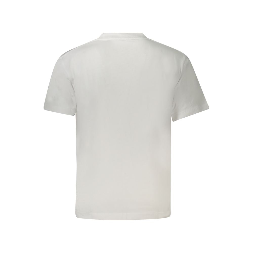 Vans White Cotton Men T-Shirt Vans