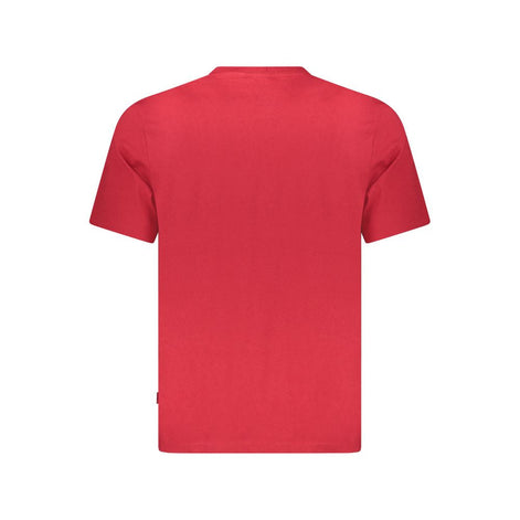 Pepe Jeans Red Cotton Men T-Shirt Pepe Jeans