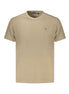 Napapijri Marrone Cotton Mens T-Shirt Napapijri