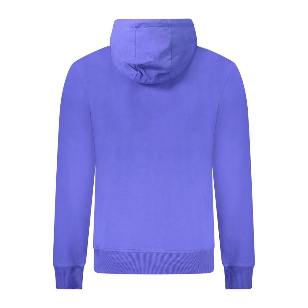 Napapijri Blue Cotton Mens Sweatshirt Napapijri