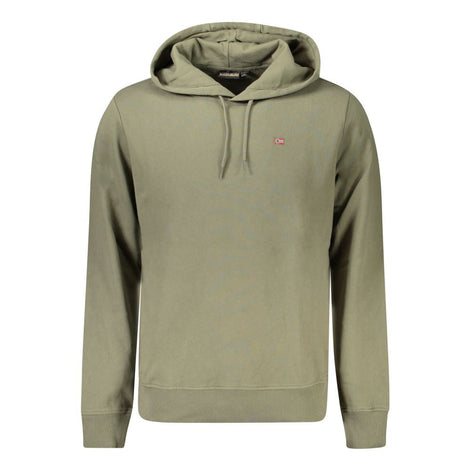 Napapijri Verde Cotton Mens Sweatshirt Napapijri